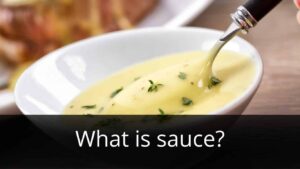 image represents What is sauce?